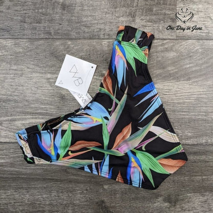 Vicious Young Babes Tropic Trip Bikini Bottom Swimsuit Size L