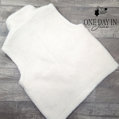 Calvin Klein Sherpa Zip Vest Size M