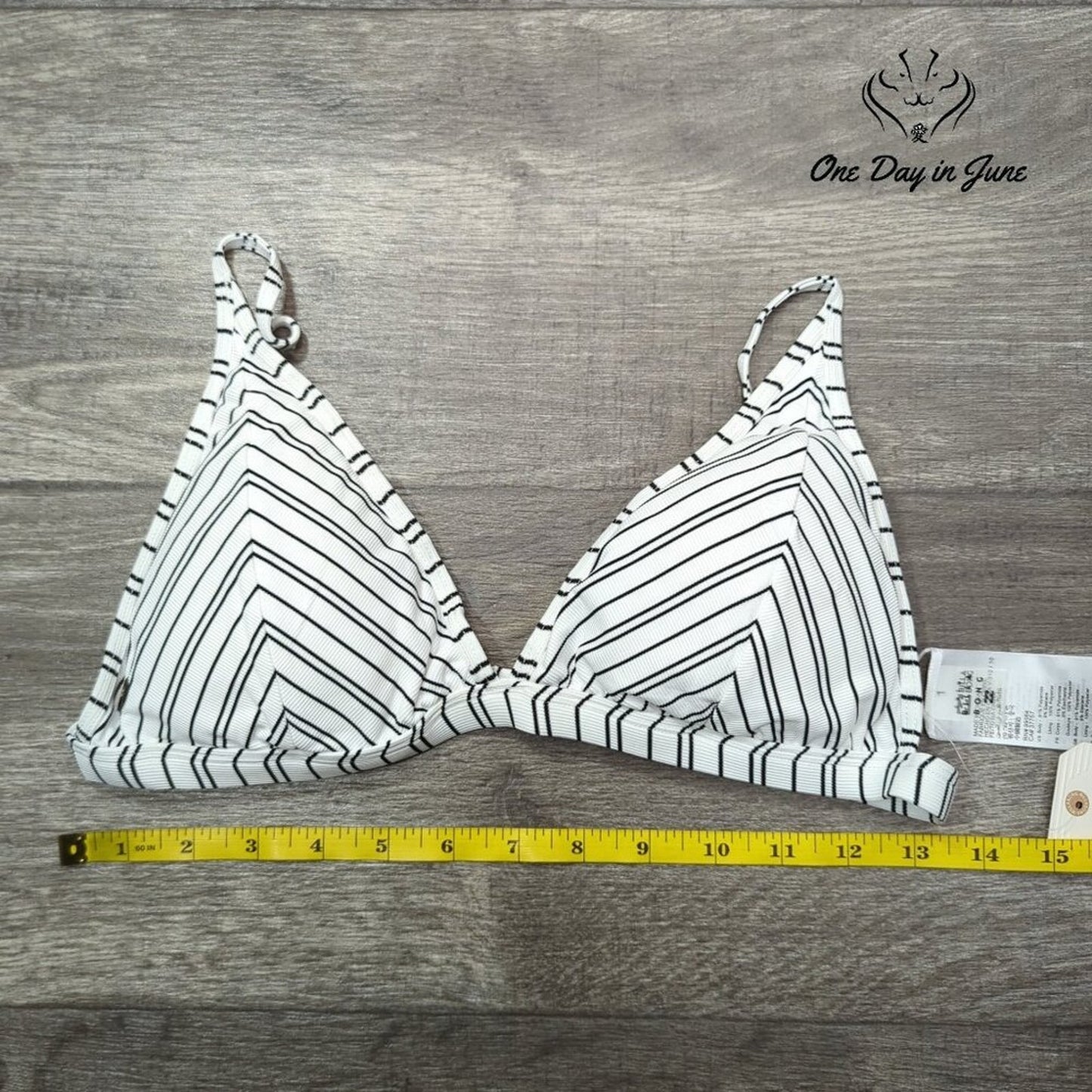 Billabong Easy On Me Tall Triangle Bikini Top Size XL