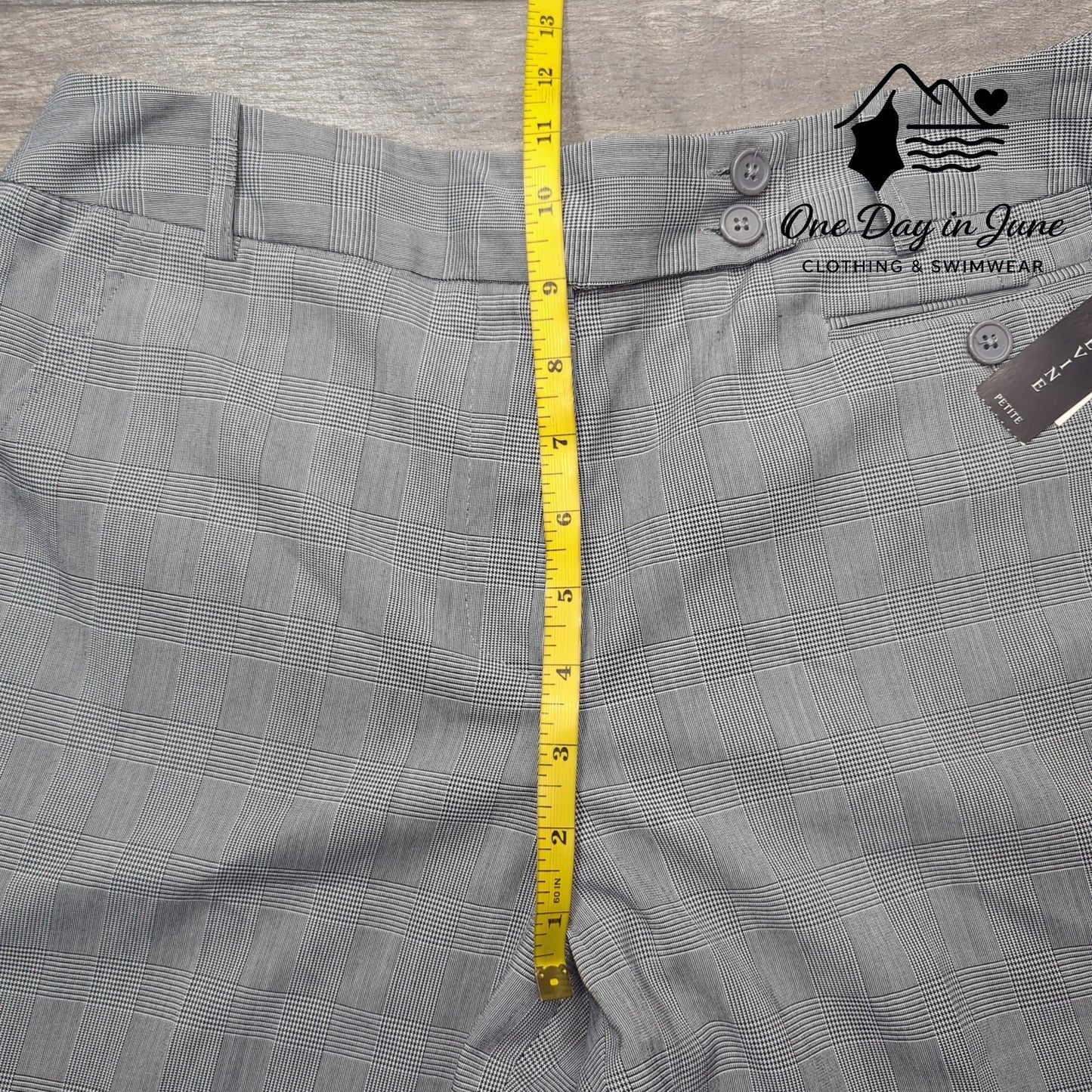Larry Levine Petite Straight Leg Dress Pants Size 10P