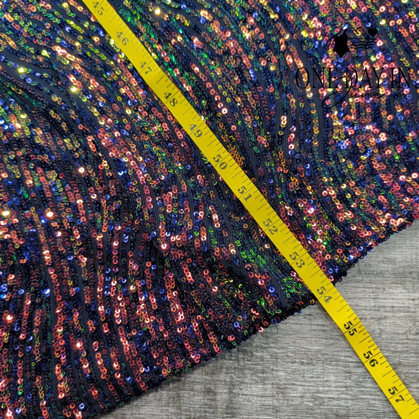 Night Way Sequin Maxi Dress Navy Rainbow V Neck Formal Gown NWT Size 10P