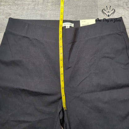 Max Studio High Waist Skinny Ankle Leggings Black NWT Size 2X