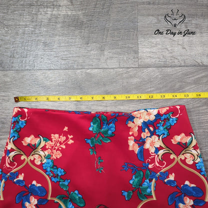 New York & Company Floral Pencil Skirt Size 4
