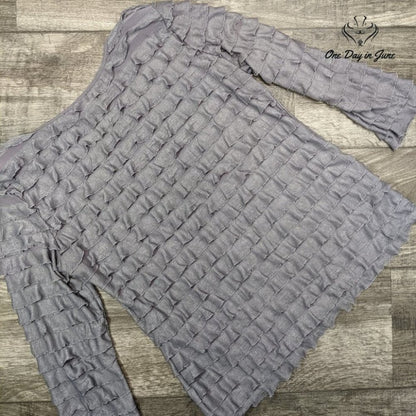 Notations Women's Layered Long Sleeve Top Size M