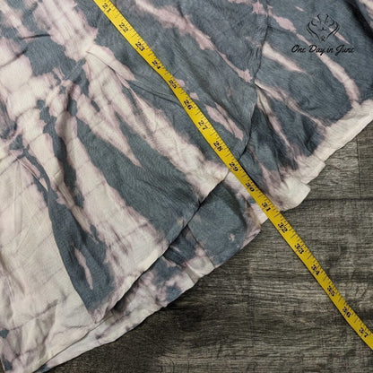 Sim & Sam Tie Dye Tie Waist Midi Skirt Size M