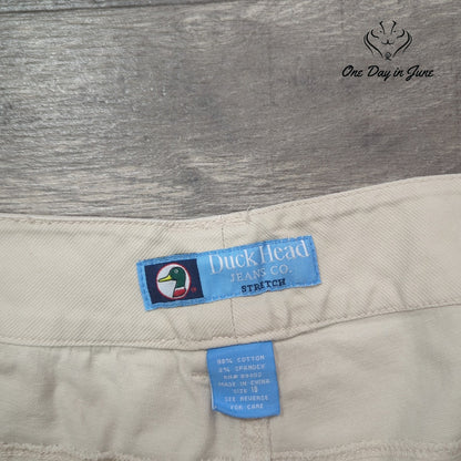 Duck Head Cropped Jeans Size 18