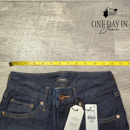 Express Skinny Mid Rise Ultra Hyper Flex Jeans Size S