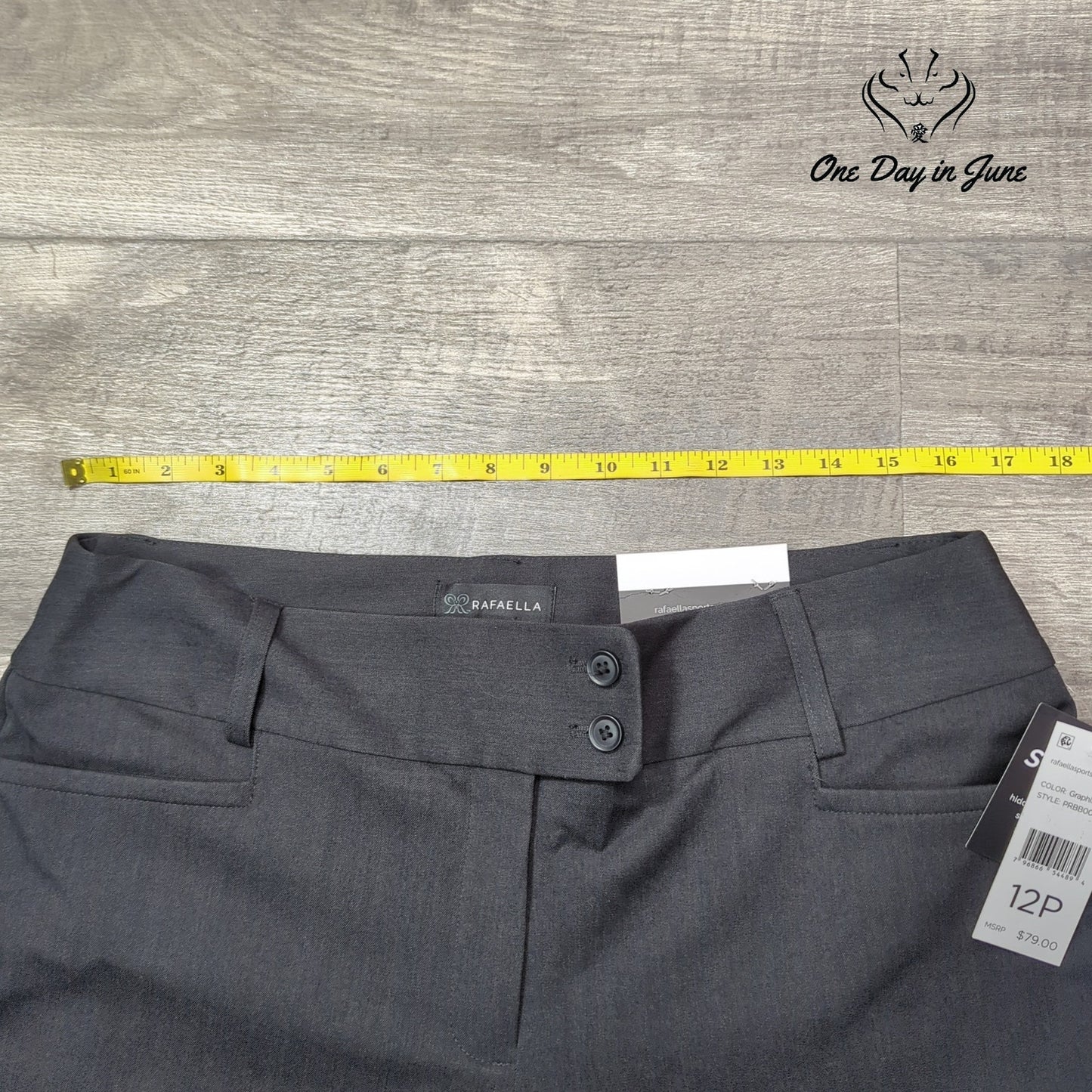 Rafaella The Curvy Boot High Rise Pants Size 12P