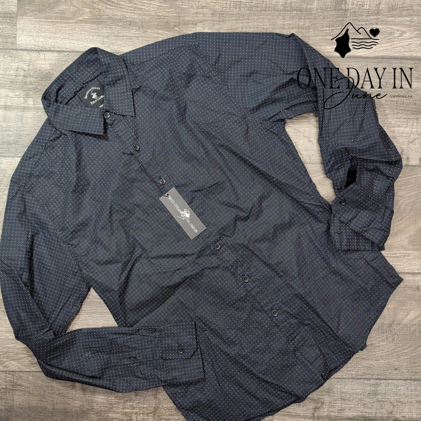 Beverly Hills Polo Club Button Down Shirt Size M