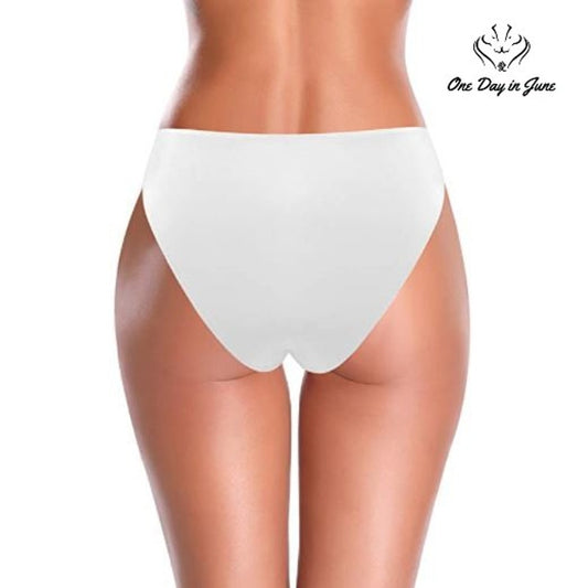 Shekini Tie Knot High Waist Bikini Bottom Size S