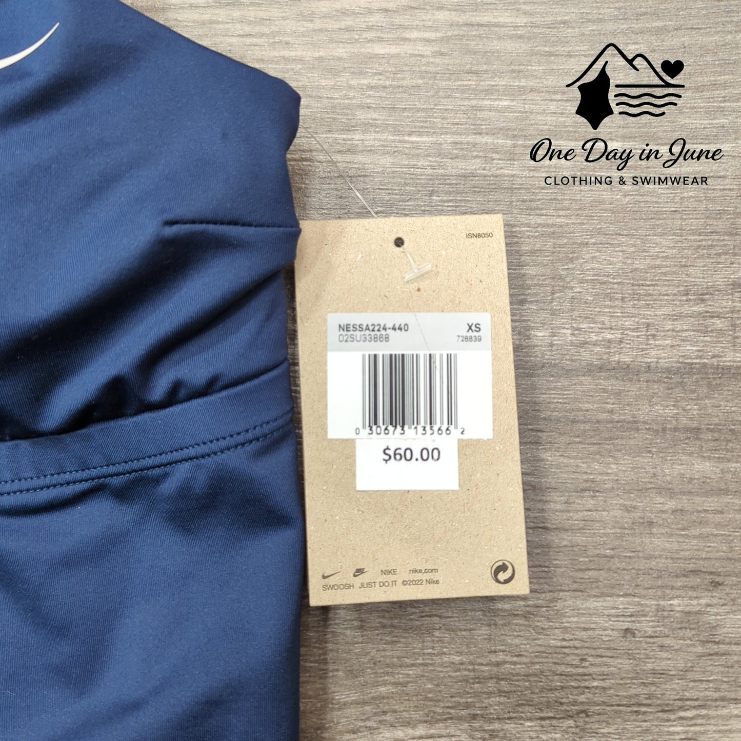 Nike Padded Tankini Top Size XS