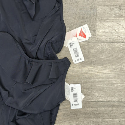 Freya One-Shoulder Ruffle One Piece Swimsuit Size 36C