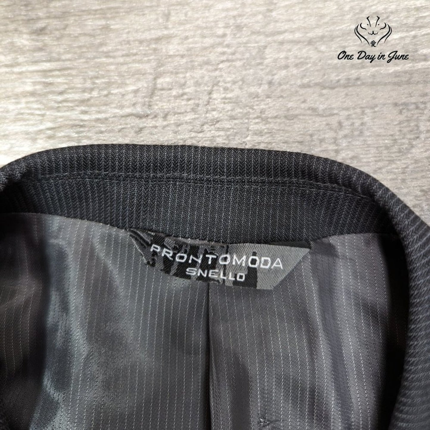 Prontomoda 2 Button Blazer Size 40R