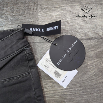 Articles of Society Fairbanks Mid Rise Skinny Ankle Jeans Size 27 (4)