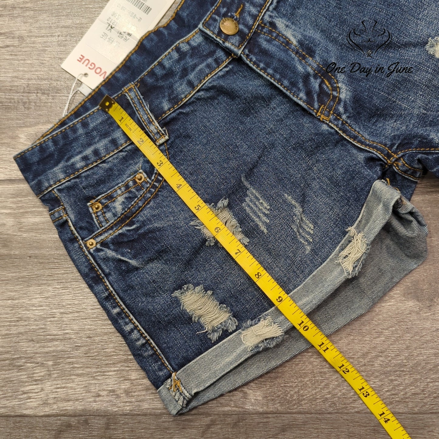 Vogue Denim Shorts Size XL