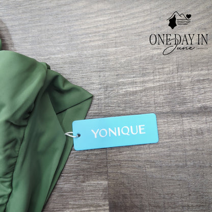 Yonique Blouson Tankini Top Size L