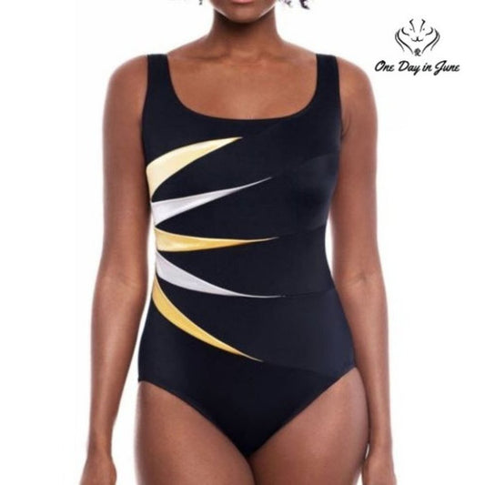 St. John's Bay One Piece Swimsuit Size 8