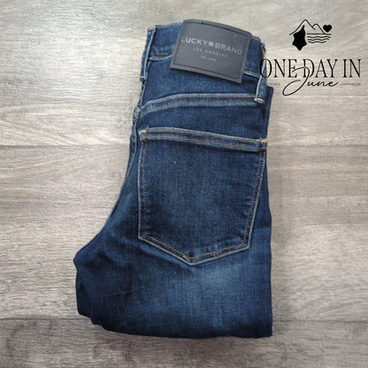 Lucky Brand Ava Mid Rise Super Skinny Jeans Size 00
