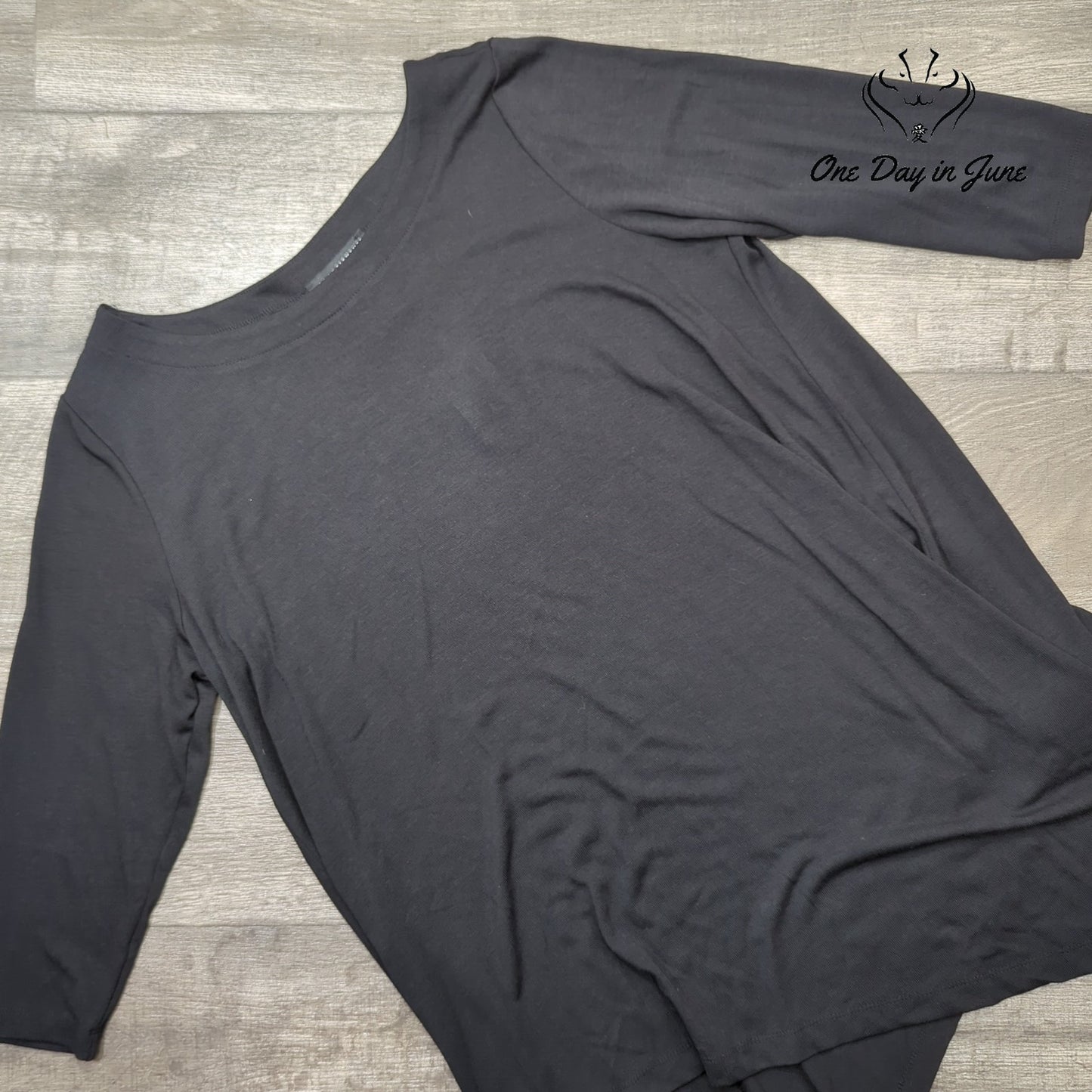 Grace Elements 3/4 Sleeve Top Size XL