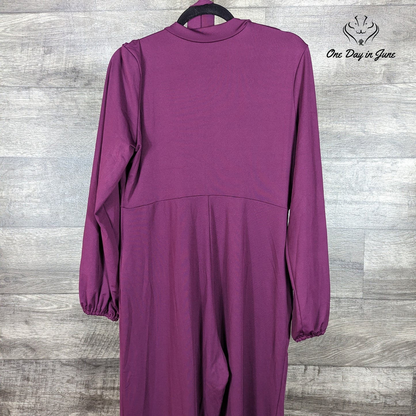 ROMWE Button Front Tie Waist Jumpsuit Size XXL