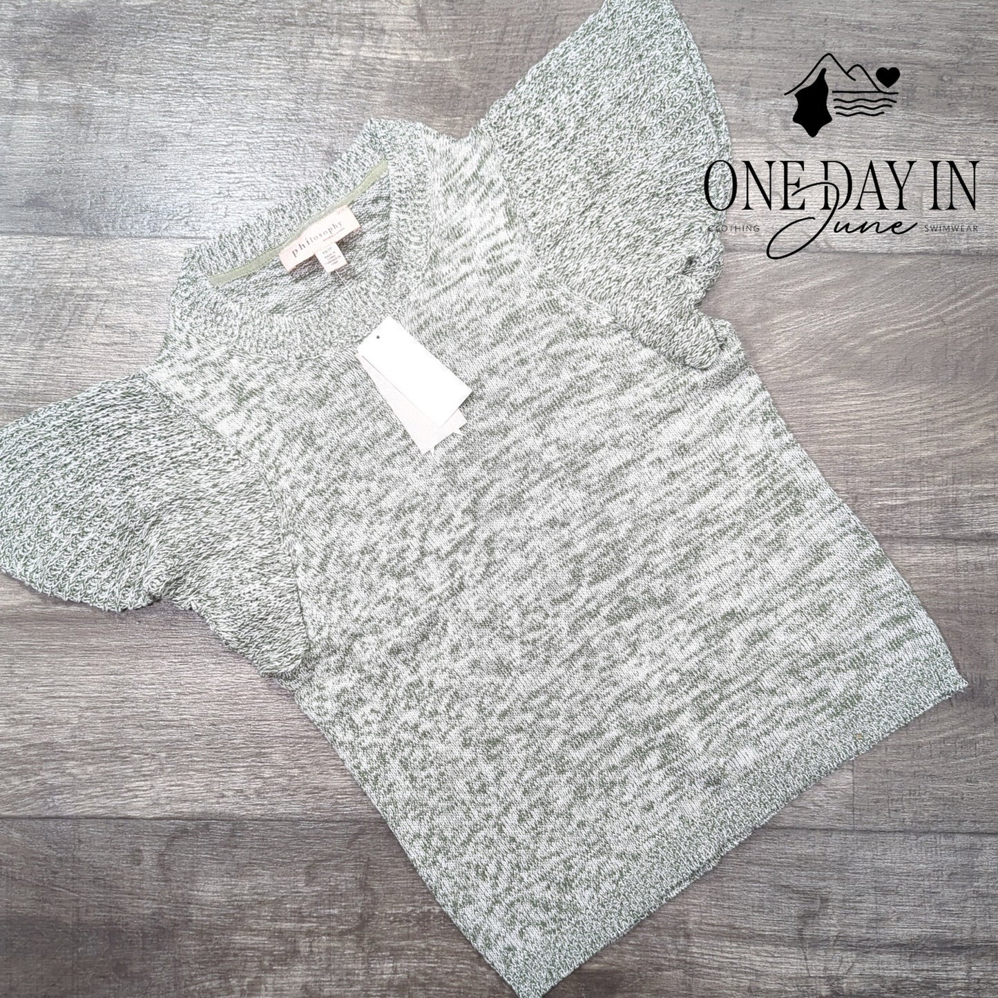 Philosophy Cap Sleeve Sweater Size XS