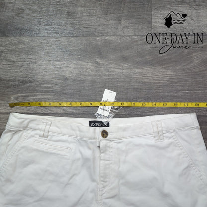 Express Denim Shorts Size 14
