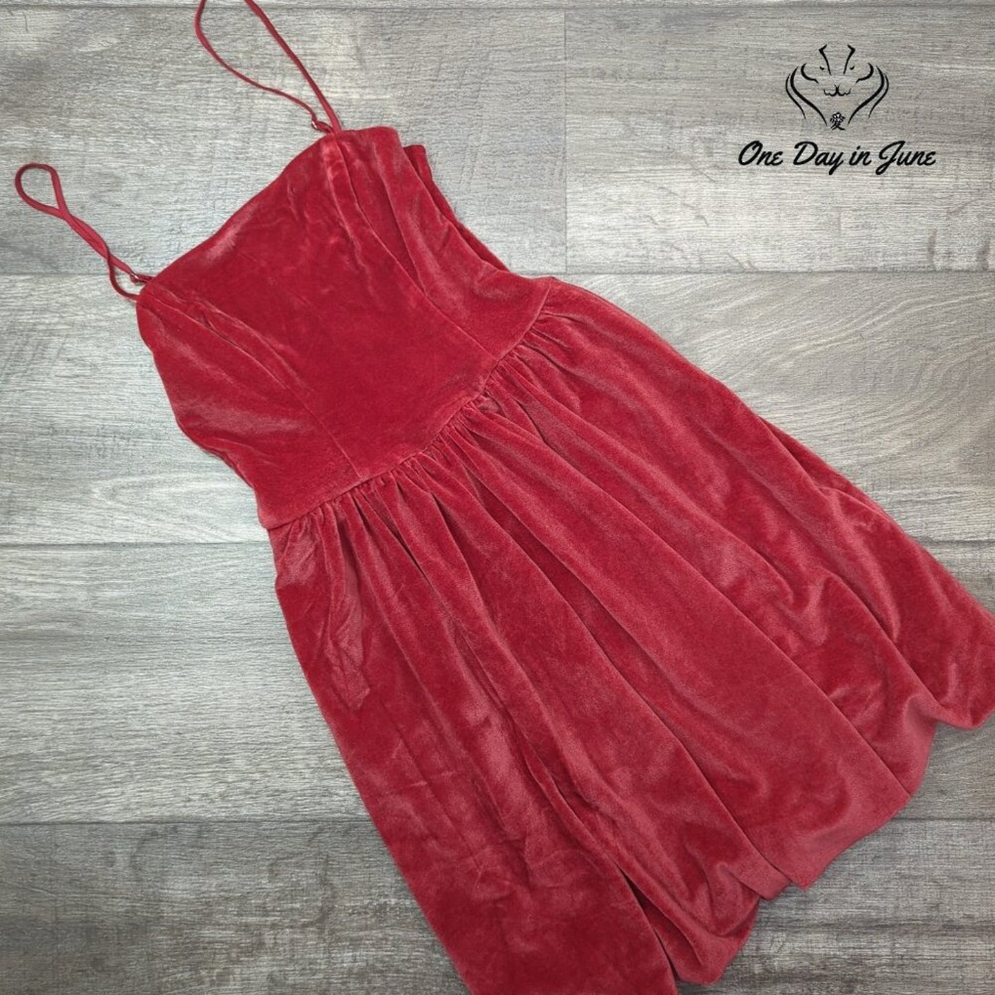 Abercrombie & Fitch Spaghetti Strap Velour Mini Dress Size XS