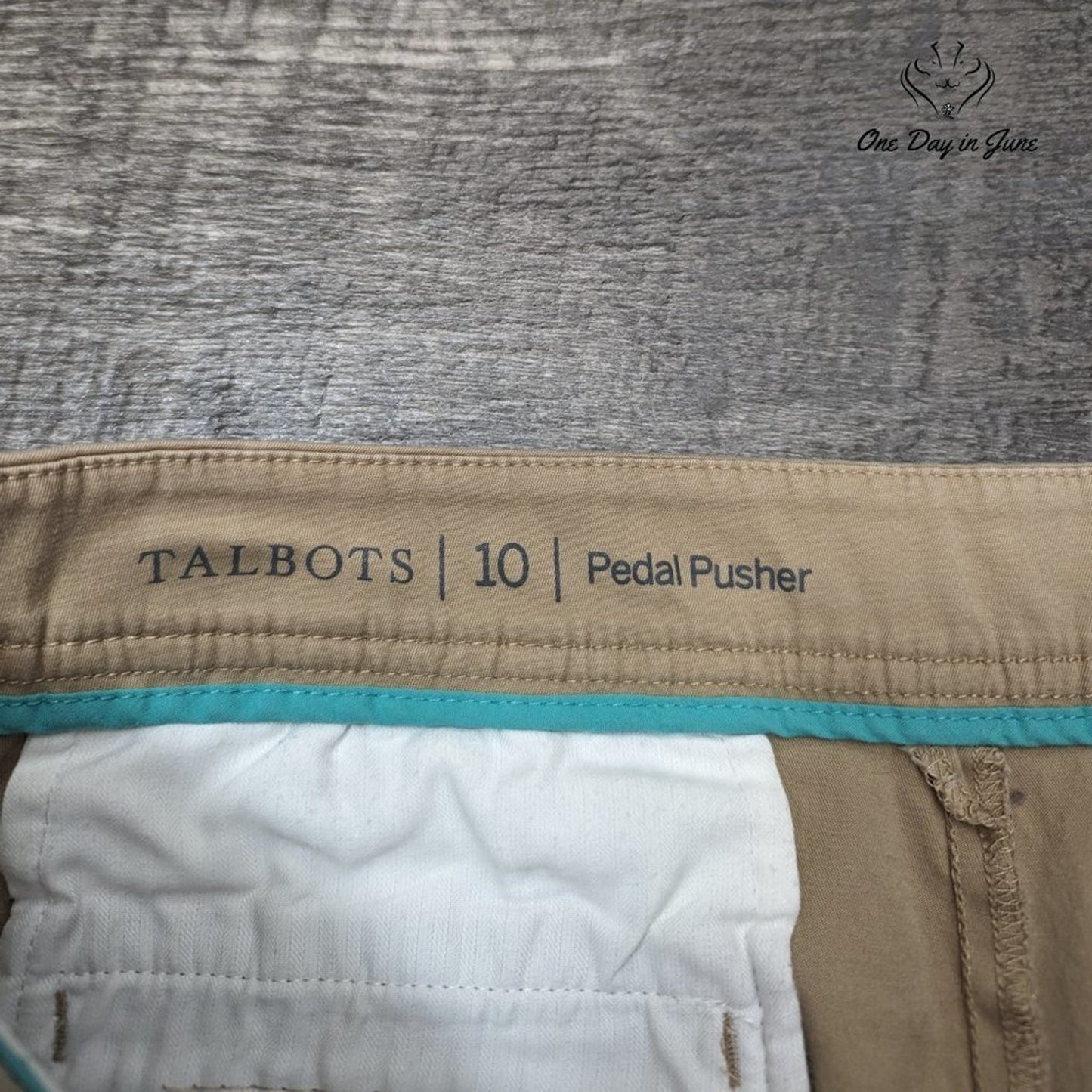 Talbots Peddle Pusher Cropped Pants Size 10