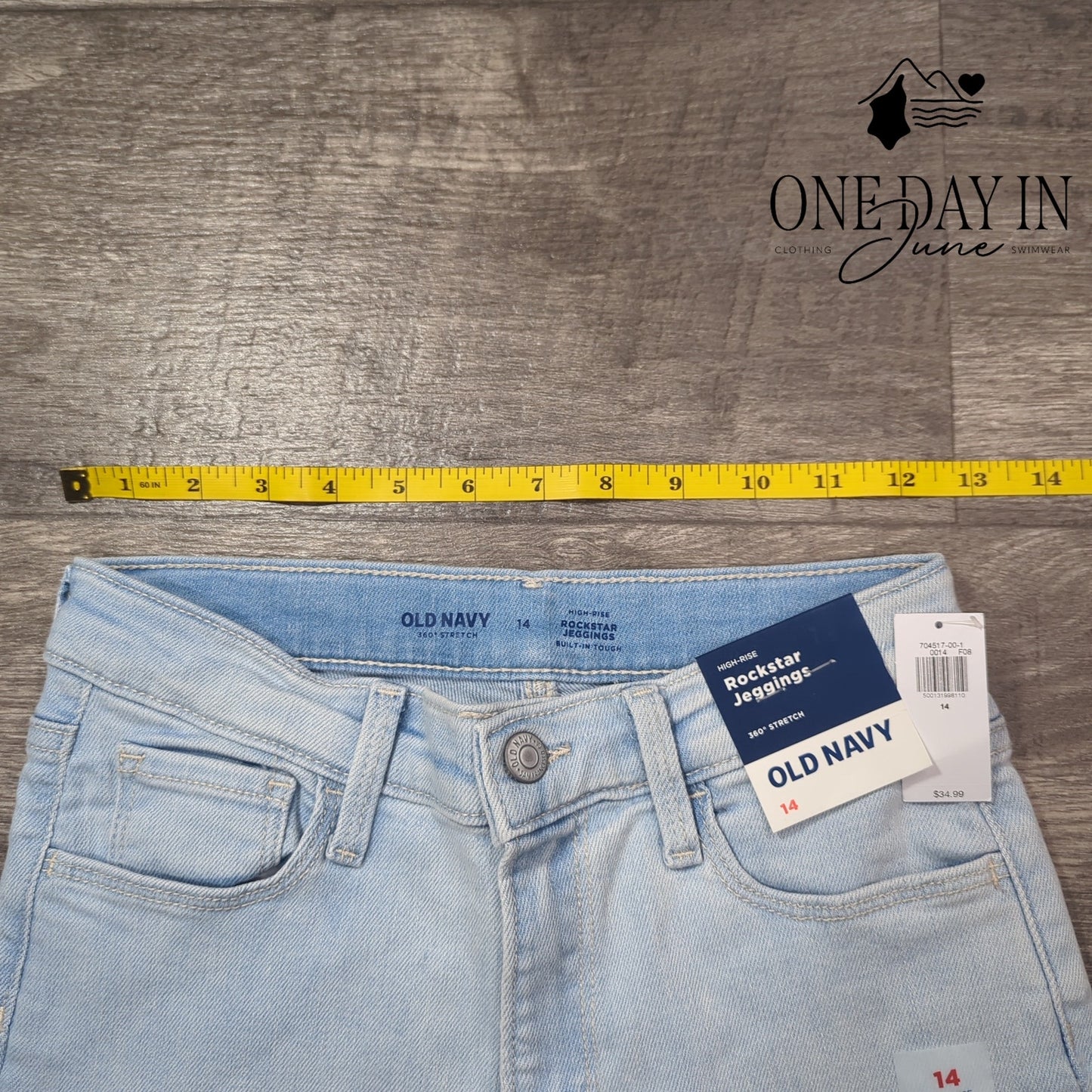 Old Navy High Rise Rockstar Jegging Jeans Size 14