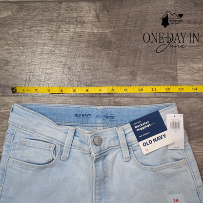 Old Navy High Rise Rockstar Jegging Jeans Size 14