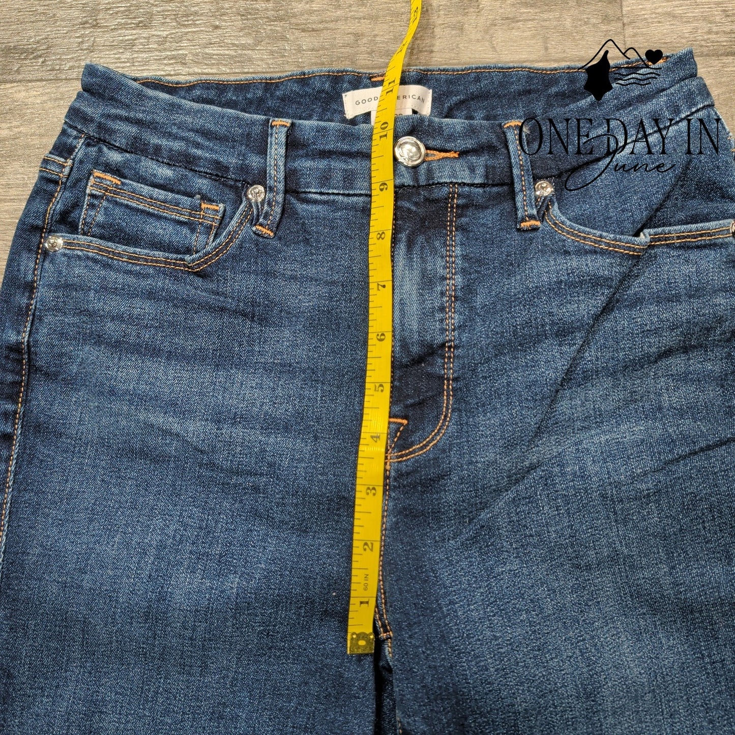 Good American Good Legs Skinny Ankle Jeans Size 6