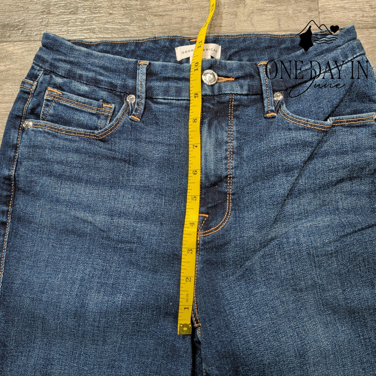 Good American Good Legs Skinny Ankle Jeans Distressed Raw Hem Size 6