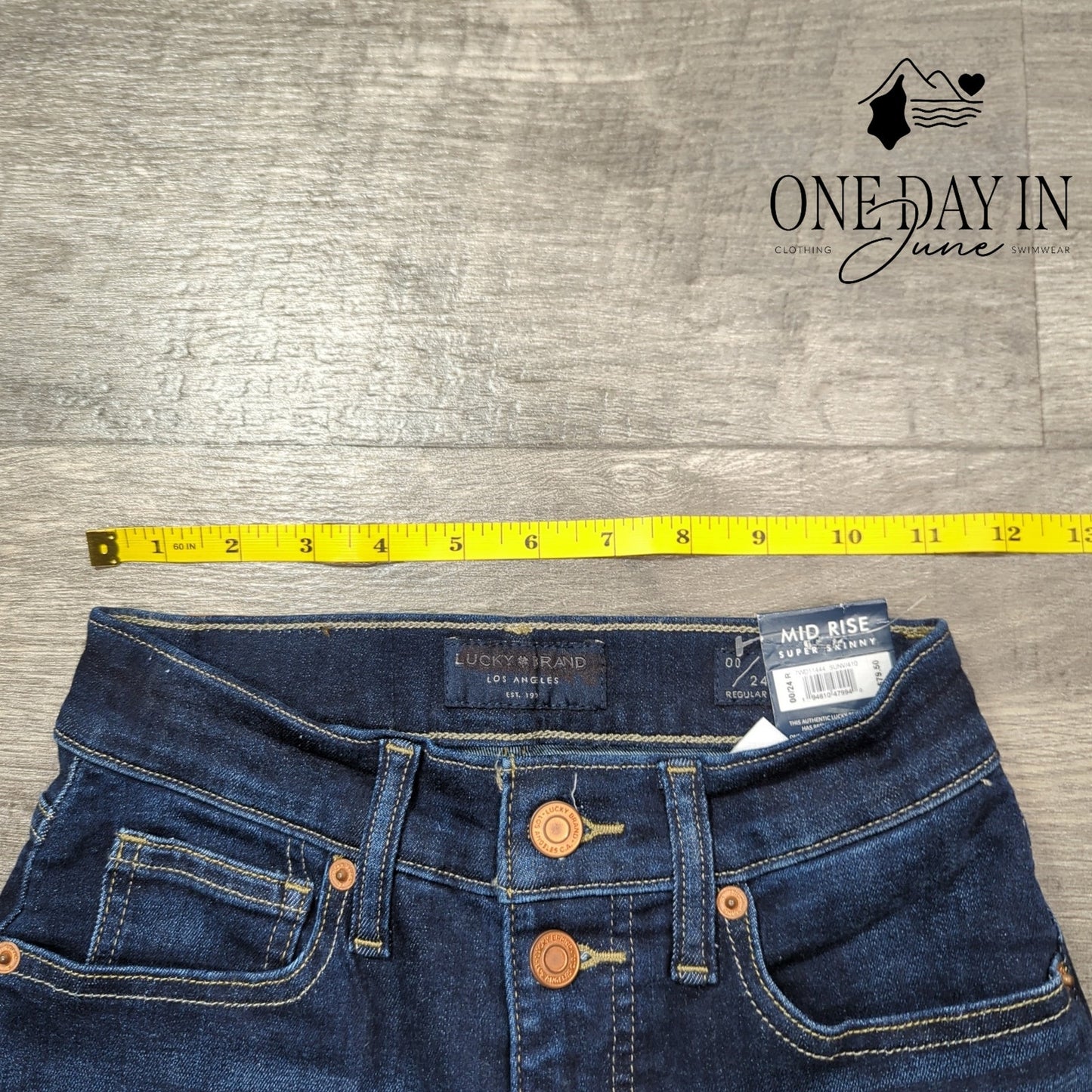Lucky Brand Ava Super Skinny Jeans Size 00