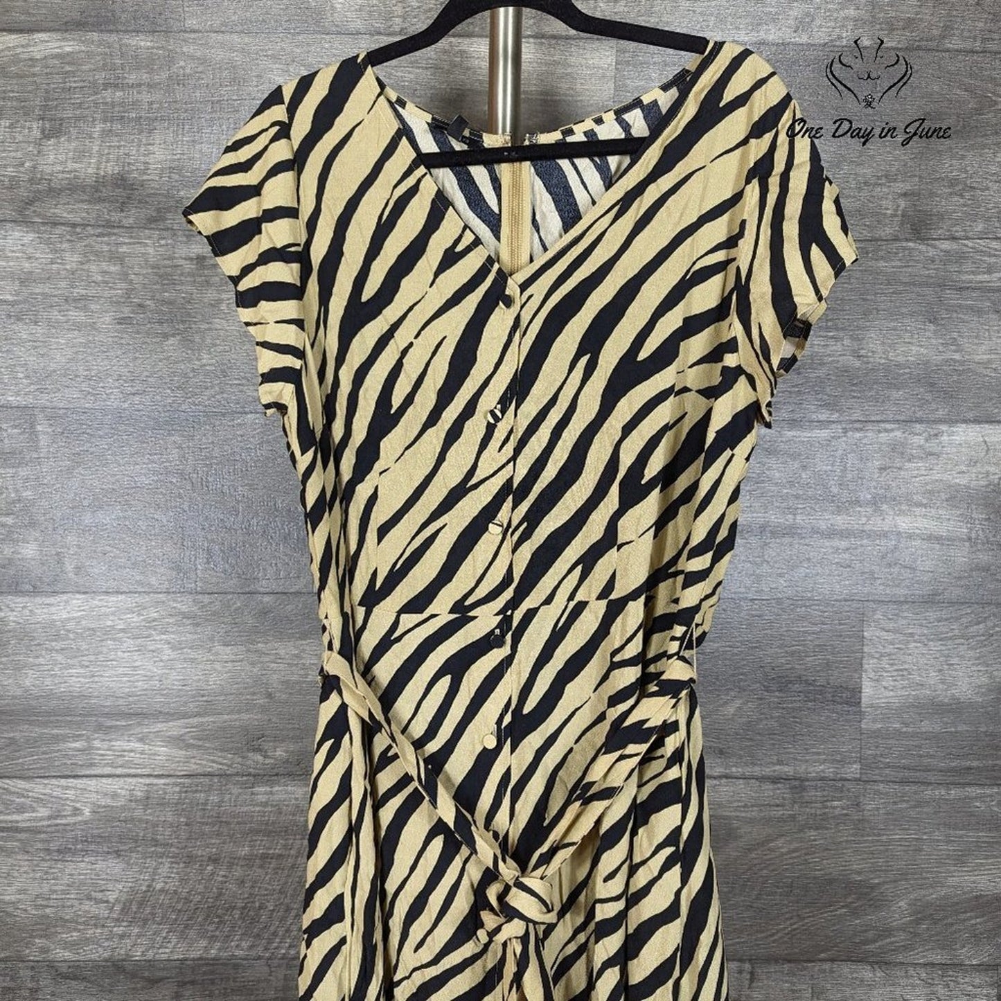 Talbots Short Sleeve Midi Dress Size 16