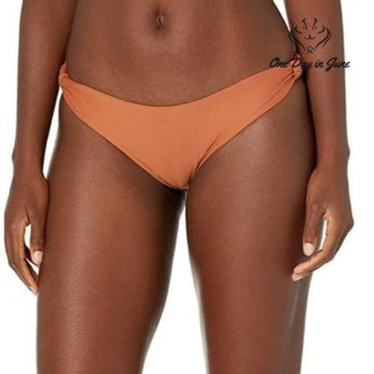 Vicious Young Babes Standard Tiger's Eye Knotted Bikini Bottom Size S