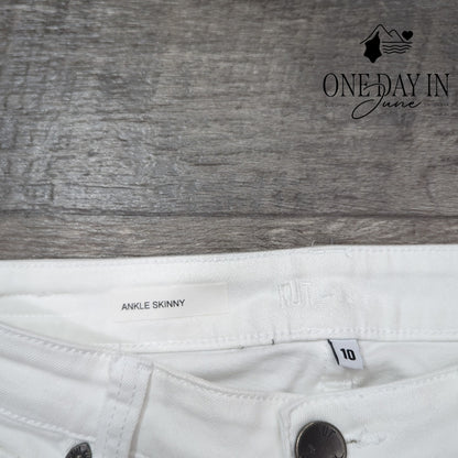 Kut From The Kloth Ankle Skinny Jeans Size 10