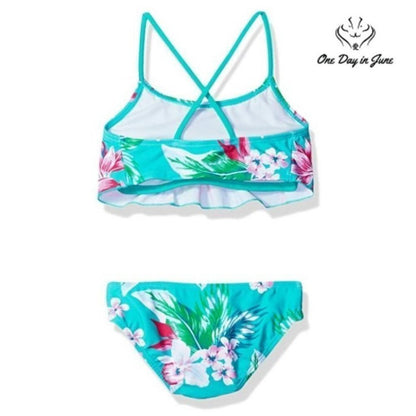 Kanu Surf Alania Flounce Bikini Swimsuit Size 4