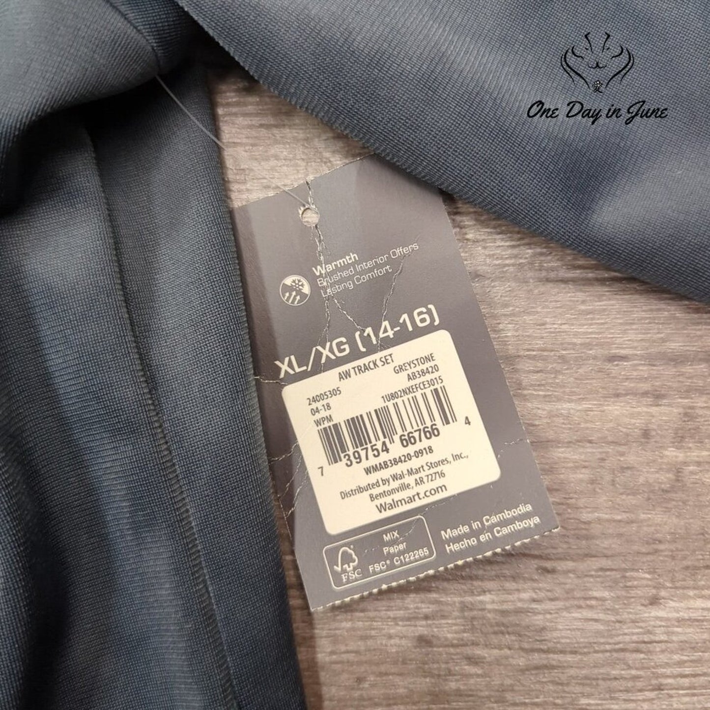Athletic Works Full Zip Track Sweatshirt Size 14/16