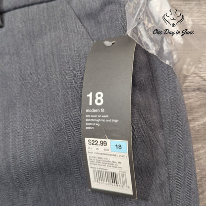 Mossimo Supply Co Modern Fit Boot Cut Pants Size 18