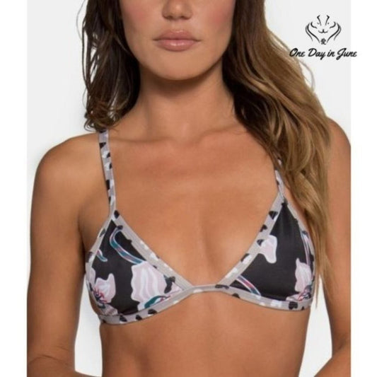 Tavik Jett Triangle Swim Top Size S
