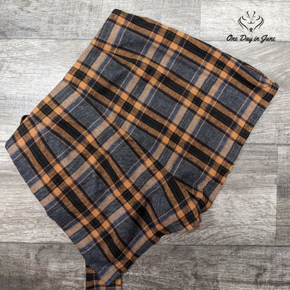 Blush BJ Plaid Tie Side Mini Shorts Size M