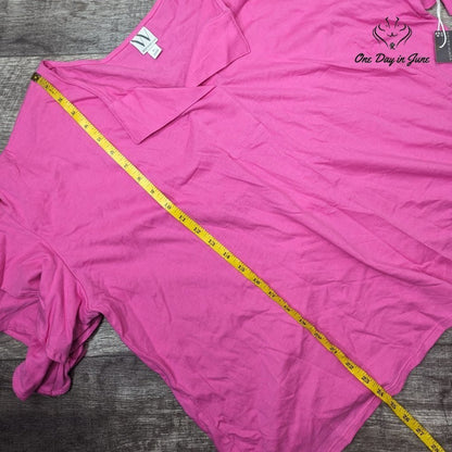 Worthington Plus Size Ruffle Sleeve Top Size 1X