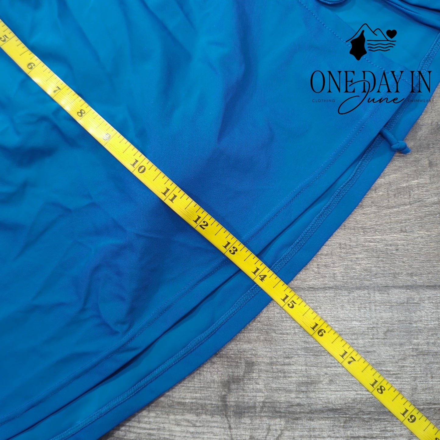 Yonique Skirted Tankini Swimsuit Size L