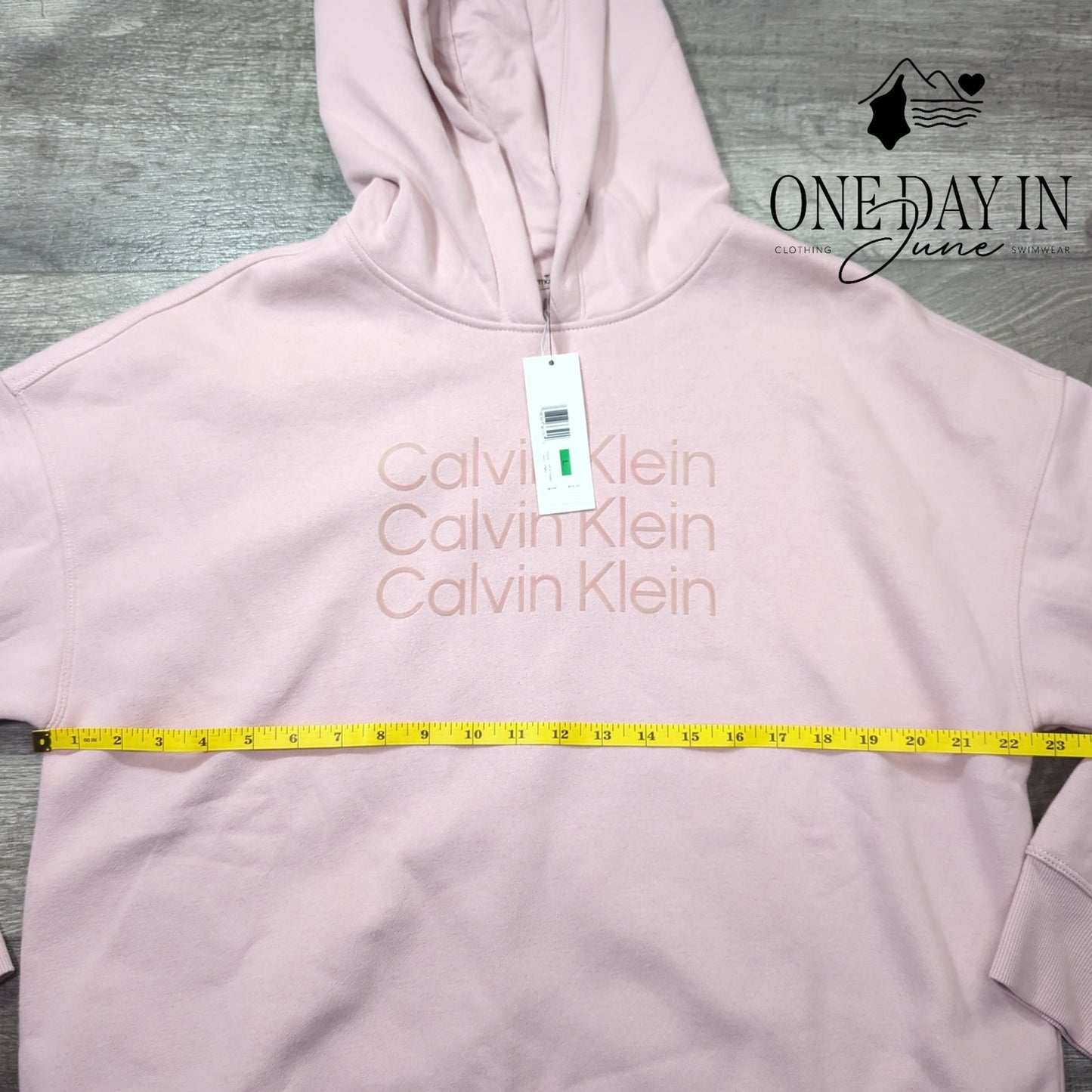Calvin Klein Pull Over Hoodie Size L