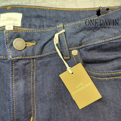 Ann Mashburn Flare Cropped Jeans Size 10 (30)