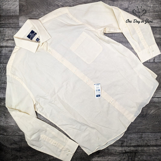 Dockers Fitted Button Down Shirt Size 17/17.5 34/35