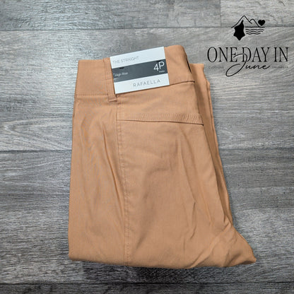 Rafaella Petite High Rise Straight Crop Jeans Size 4P