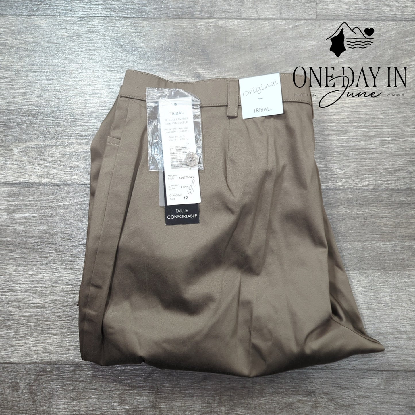 Tribal Cropped Pants Size 12