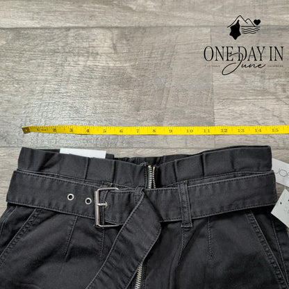 Joe's Jeans Calypso Exposed High Waist Belted Jeans Black NWT Size 8 (29)