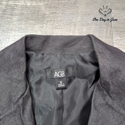 AGB 2 Button Blazer Size 10